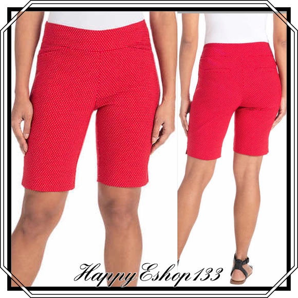 Hilary Radley Shorts Hilary Radley Womens Bermuda Pullon Short